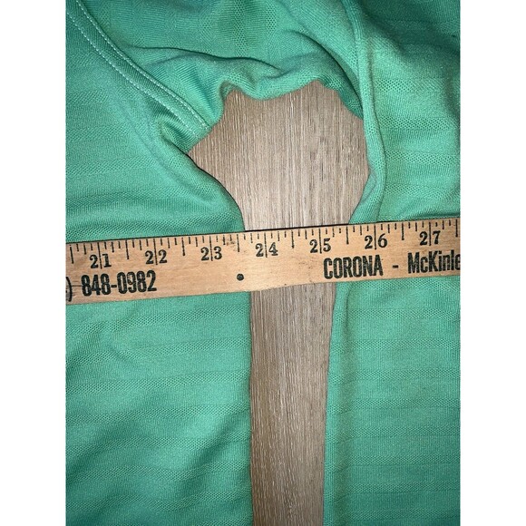 Adidas Climacool Formotion Mens XL Golf Long Sleeve Polo Shirt Lime Green Tennis - Picture 13 of 13